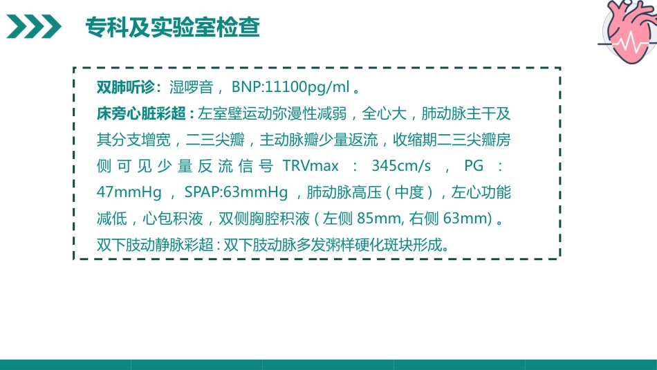 一例扩张型心肌病合并全心衰病人的病例汇报_第7页