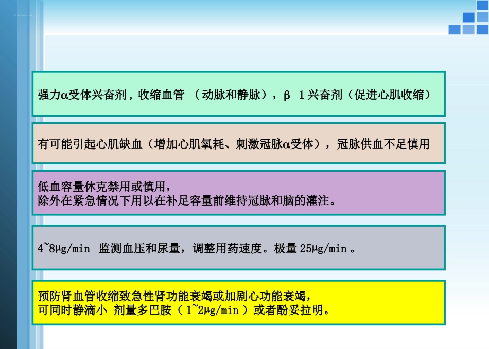 血管活性药物的应用护理ppt课件_第13页