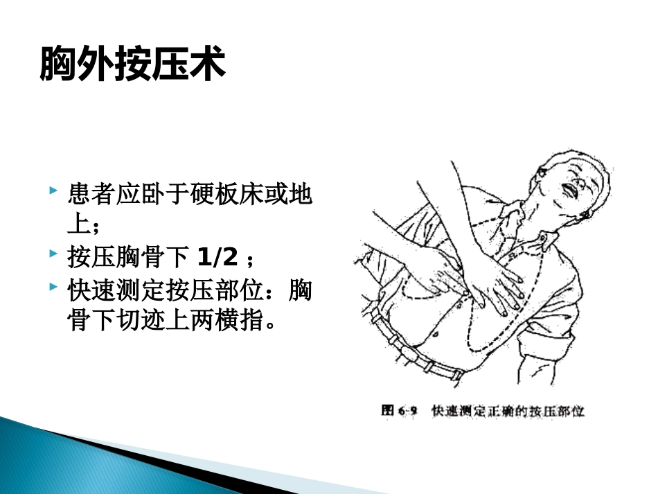 CPR培训(急救技能培训 徒手心肺复苏(成人)操作步骤)_第13页