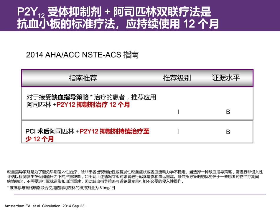 急性冠脉综合征(ACS)患者用药咨询及长期用药管理_第13页
