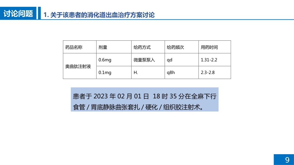 一例肺部感染患者病例讨论_第9页