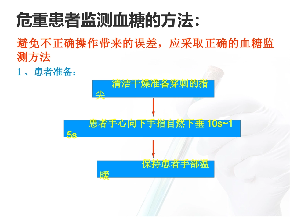 危重患者血糖监测与管理_第12页