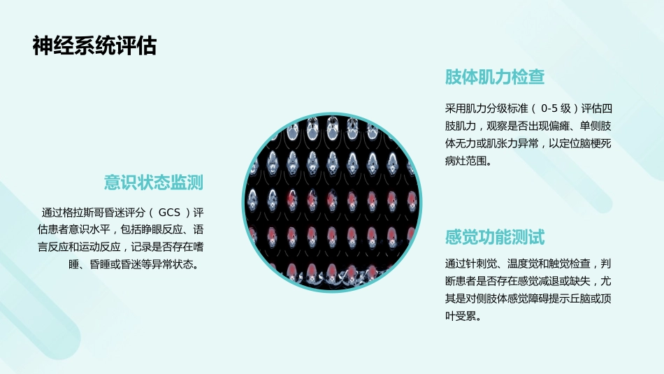 一例脑梗死患者的护理查房PPT课件_第12页