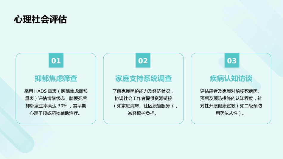 一例脑梗死患者的护理查房PPT课件_第15页