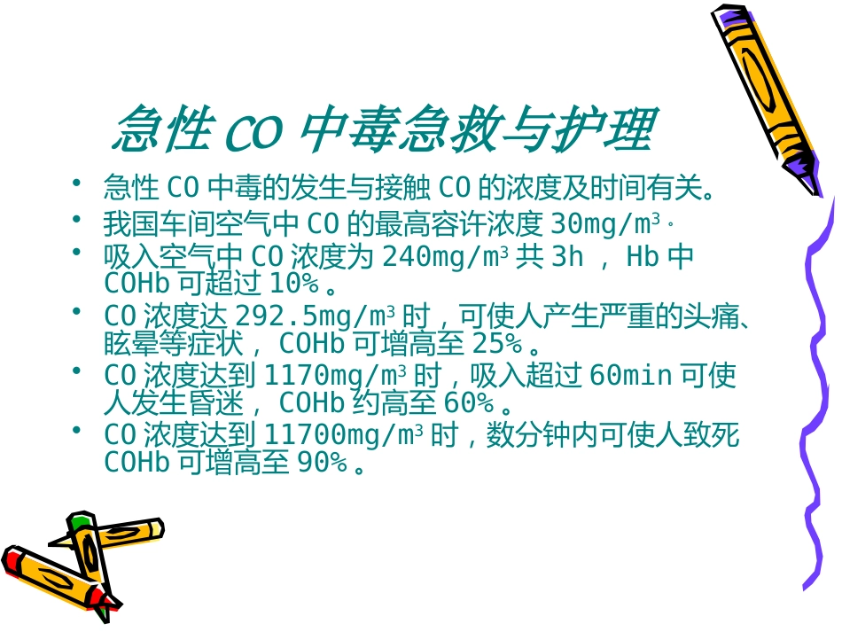 CO中毒急救_第13页