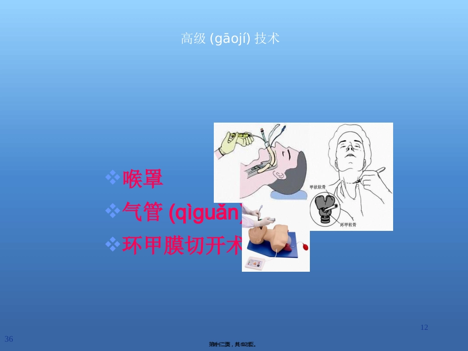 创伤急救的评估及处理_第12页