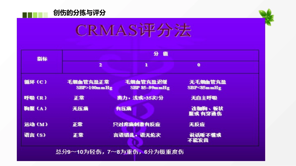 创伤的急救护理(急诊科) PPT_第7页