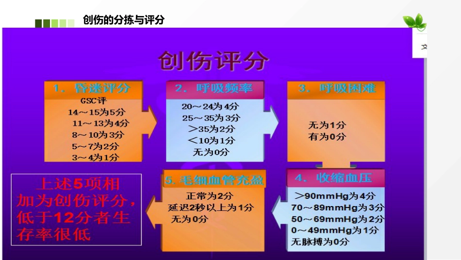 创伤的急救护理(急诊科) PPT_第8页