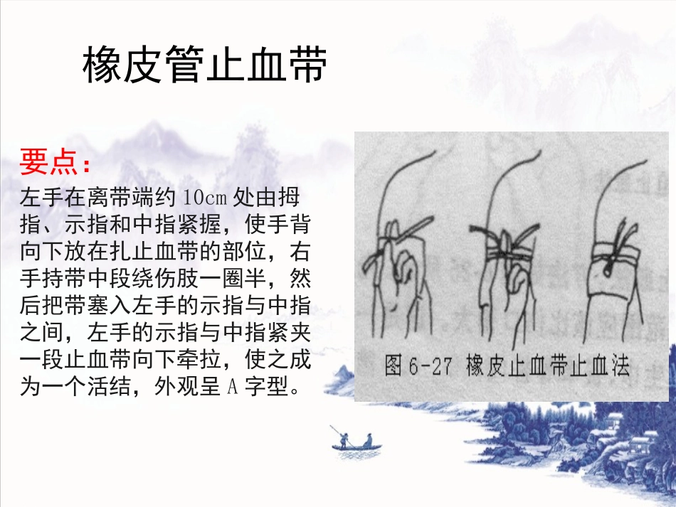 创伤急救(止血包扎固定)_第13页