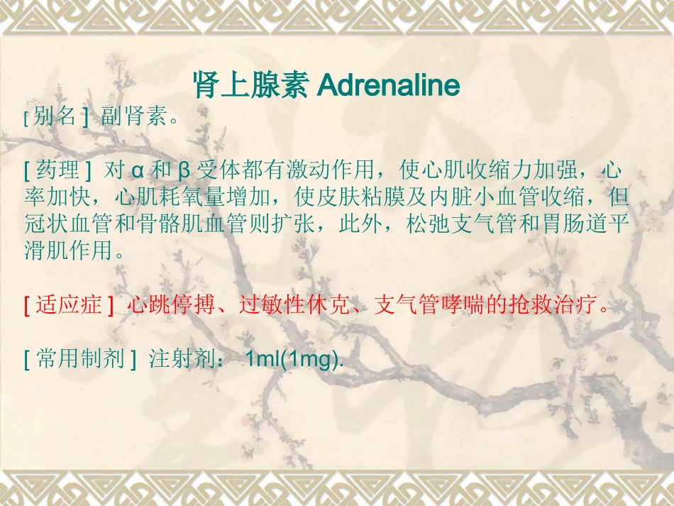 常用急救药品知识-PPT_第3页
