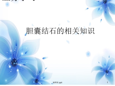 胆囊相关知识 ppt课件