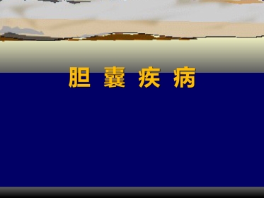 胆囊疾病PPT