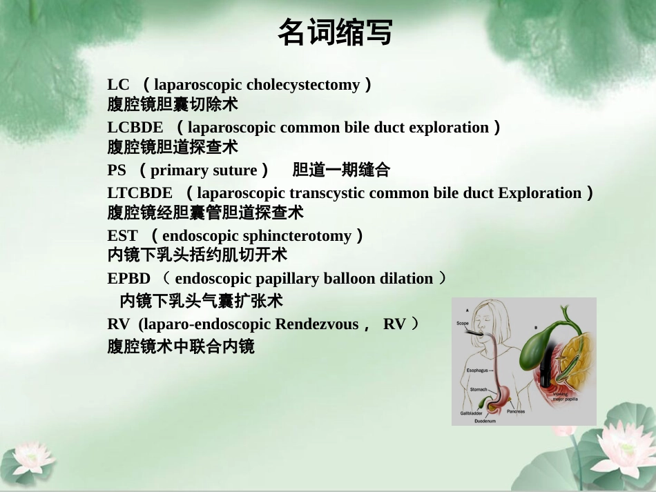 胆囊结石并发肝外胆管结石微创治疗规范解读成都_第6页