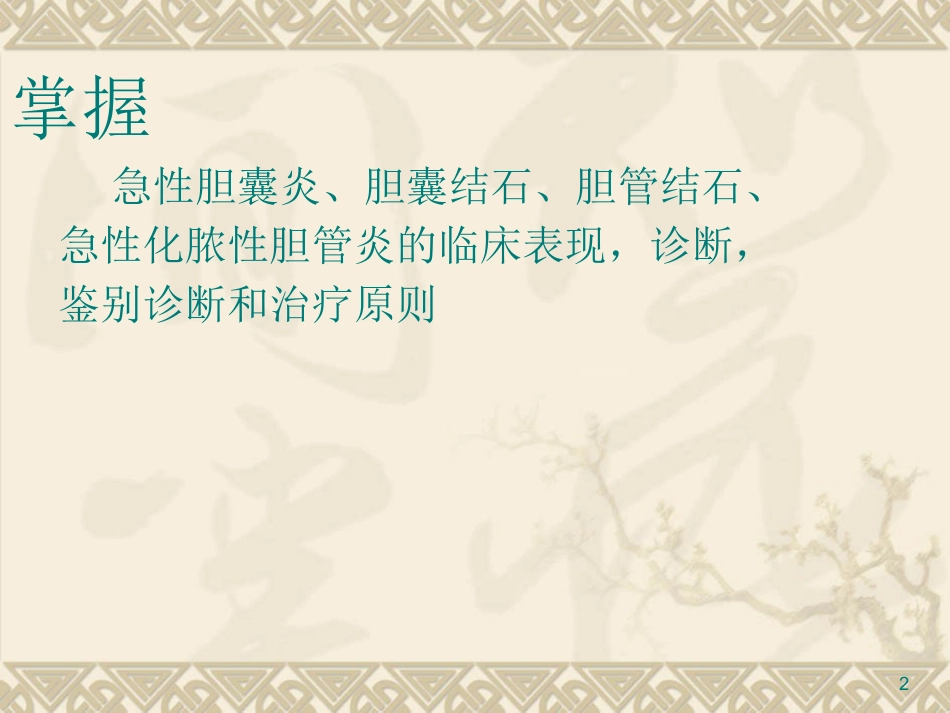 胆道疾病PPT课件_第2页