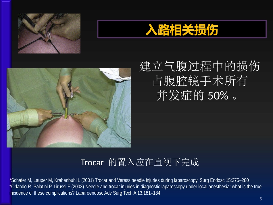 腹腔镜胆囊切除术后并发症的外科处理ppt课件_第5页