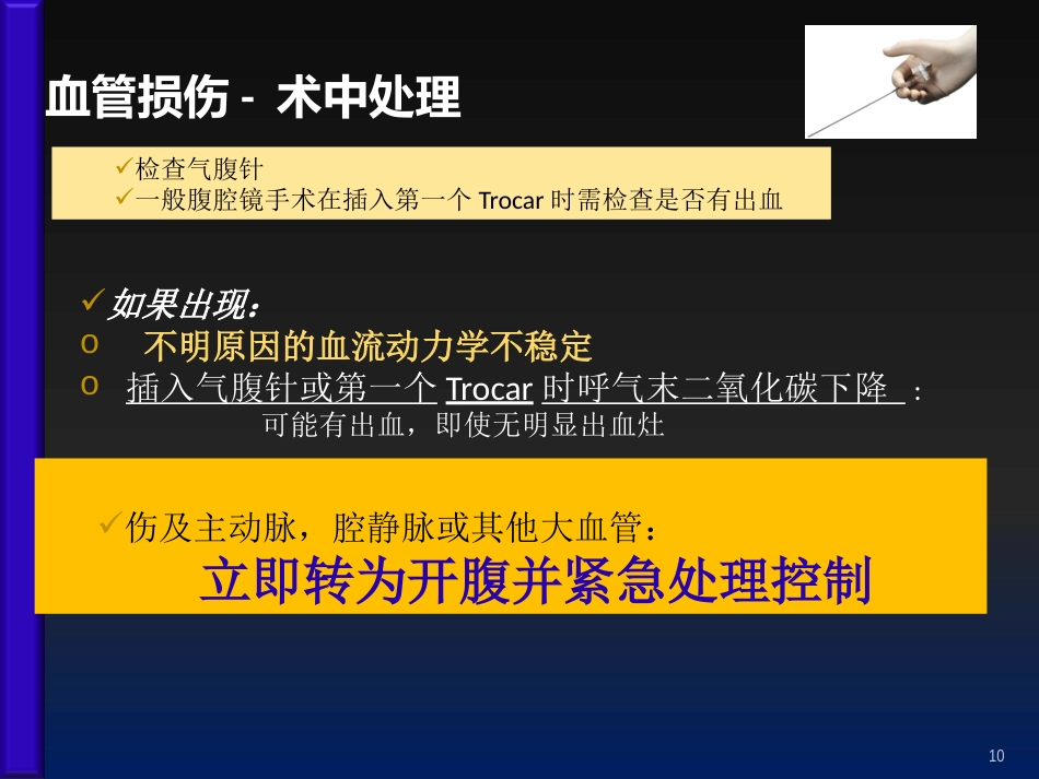 腹腔镜胆囊切除术后并发症的外科处理ppt课件_第9页