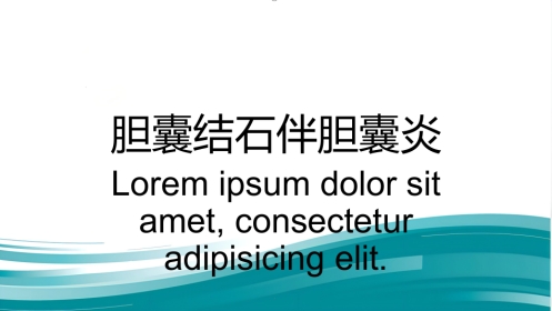 胆囊结石伴胆囊炎PPT课件