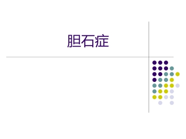胆石症 PPT课件