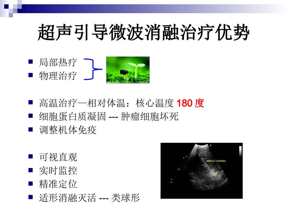 超声引导下微波消融治疗肝癌及护理_第10页