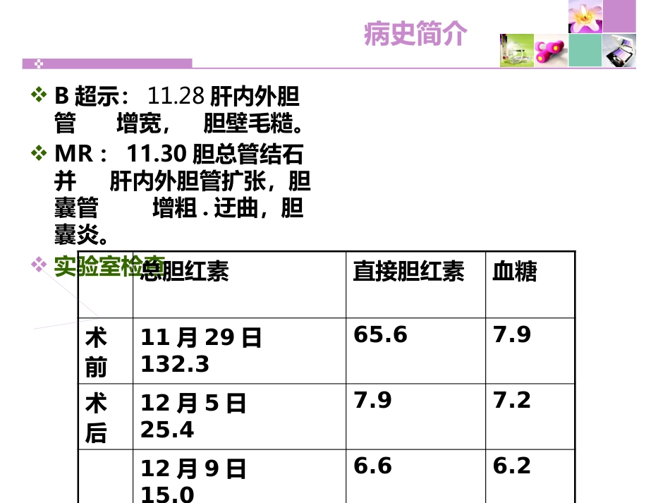 胆囊切除胆总管切开取石11月份查房 PPT课件_第5页