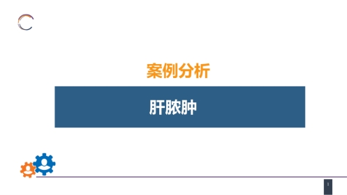 肝疾病 案例分析-肝脓肿