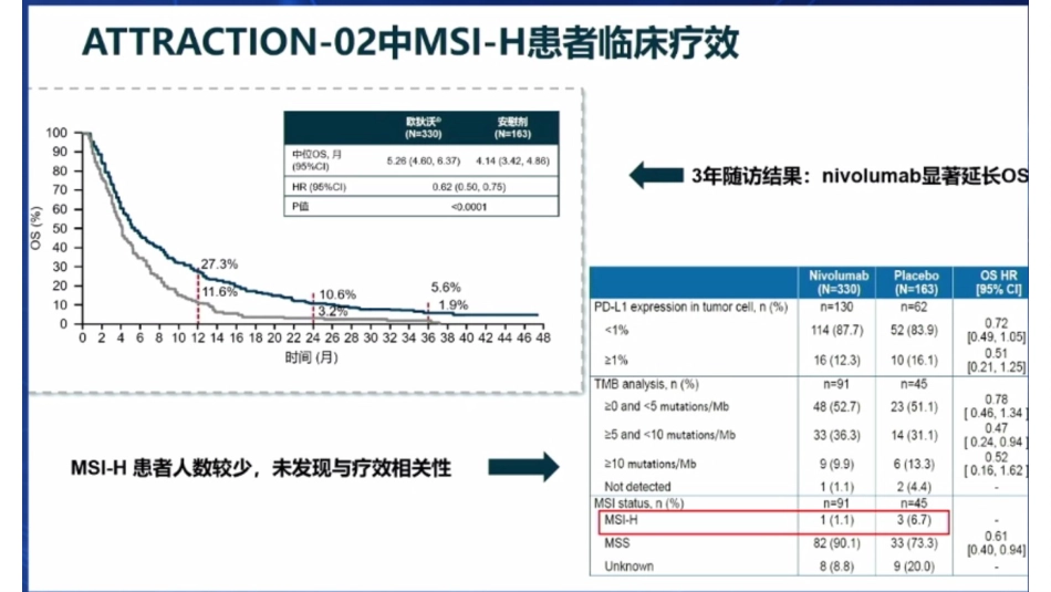 胃癌免疫治疗分子标志物之MSI-H和TMB_第6页