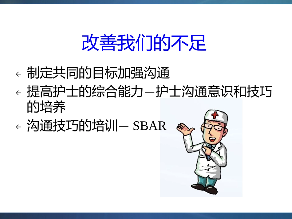 SBAR模式在消化道出血疾病护理中应用_第6页