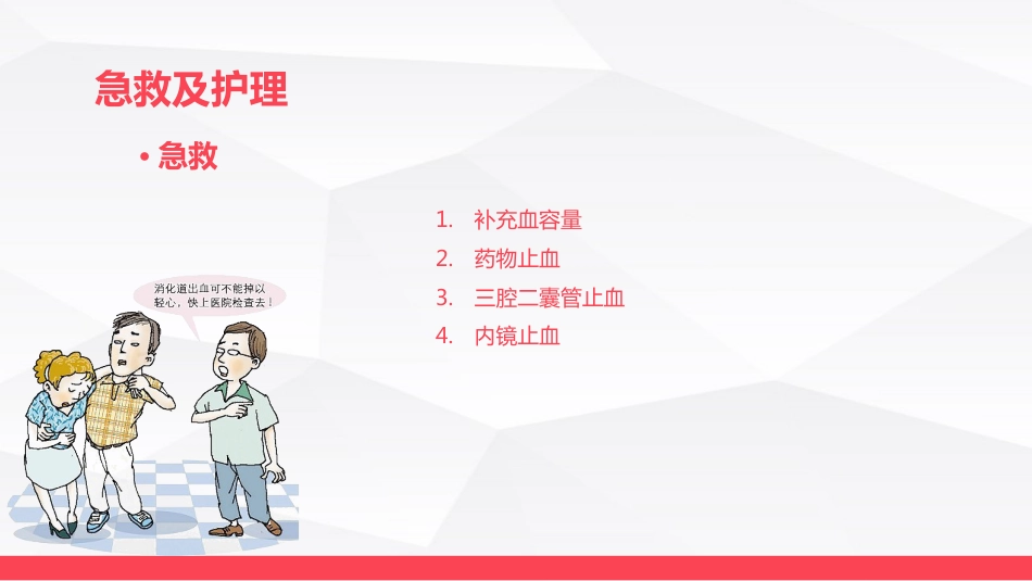 消化道大出血的急救与护理_第11页