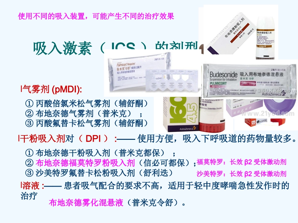 糖皮质激素在哮喘中的应用_第14页