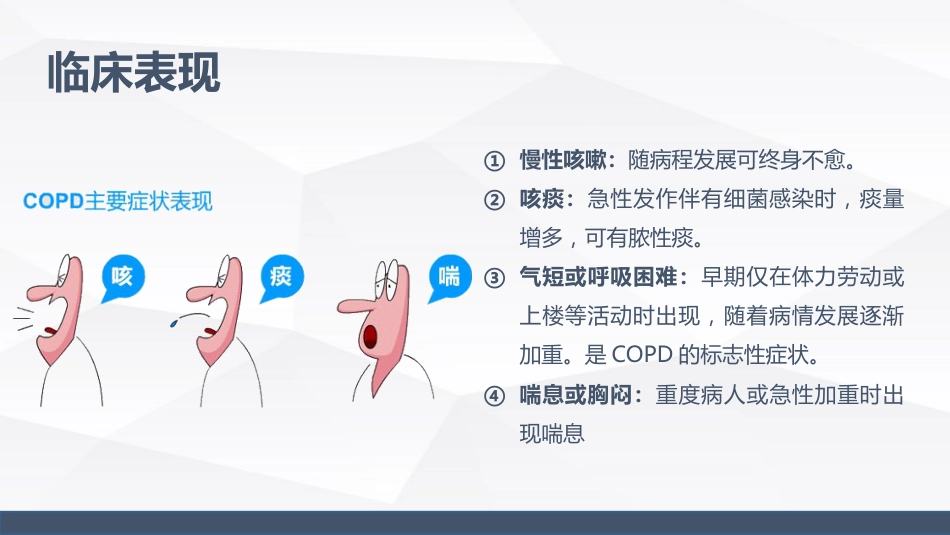 慢性阻塞性肺疾病(COPD)引起呼吸衰竭的业务学习_第7页