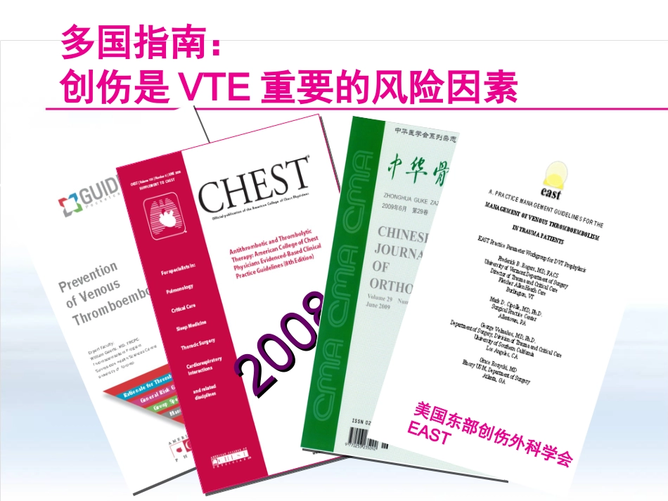 创伤中心：创伤骨科患者的VTE预防_第13页