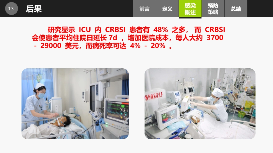 集束化干预在预防中心静脉导管相关性血流感染的应用_第13页