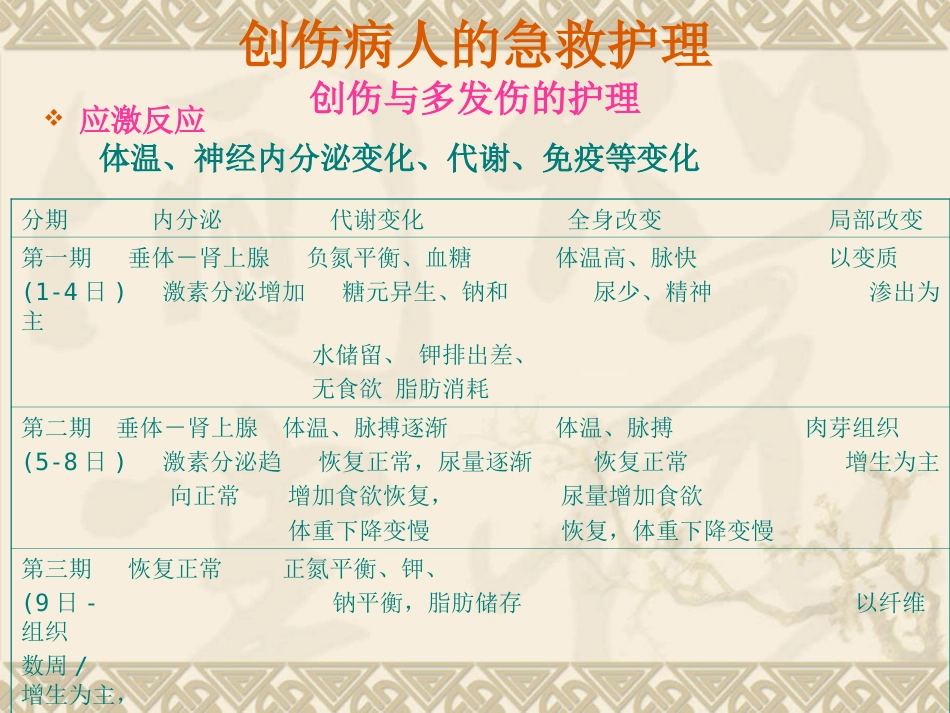 创伤病人的急救护理_第11页