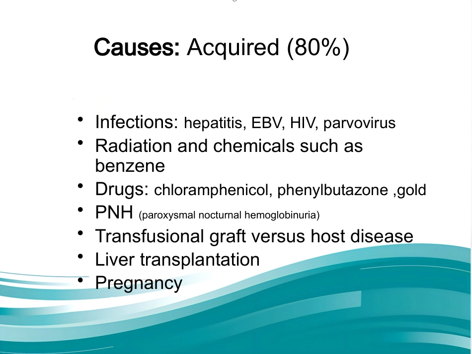 Aplastic anemia再生障碍性贫血-英文_第6页
