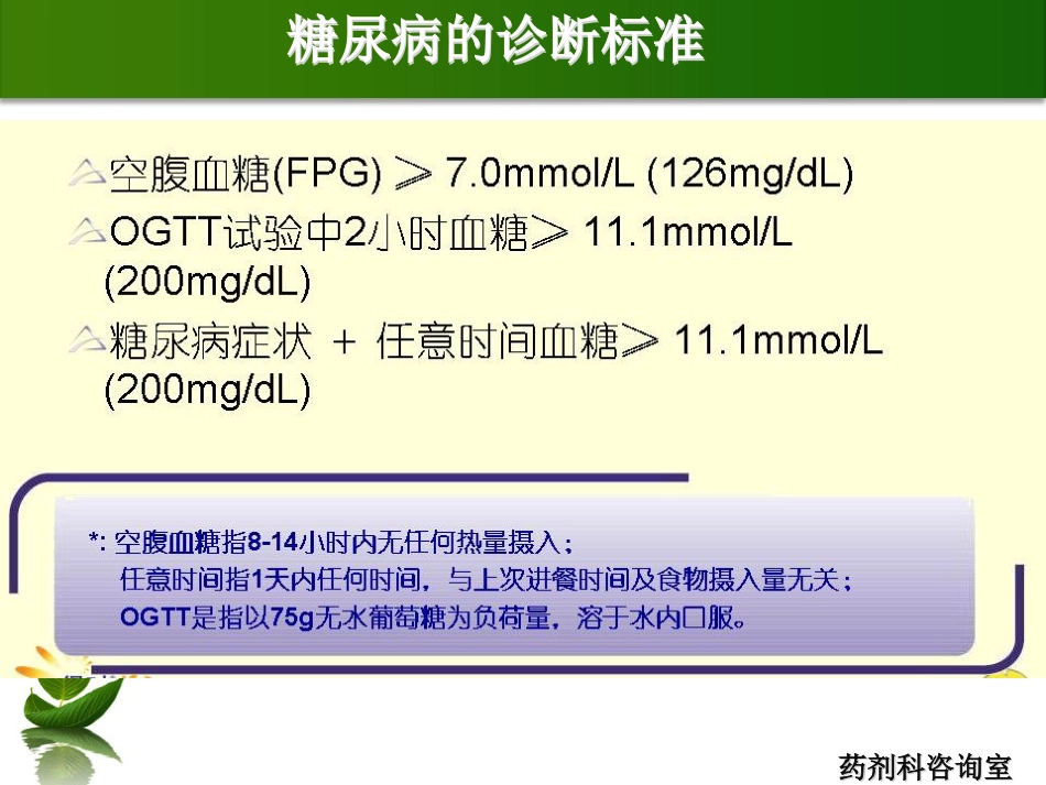 尿病及药学服务_第9页