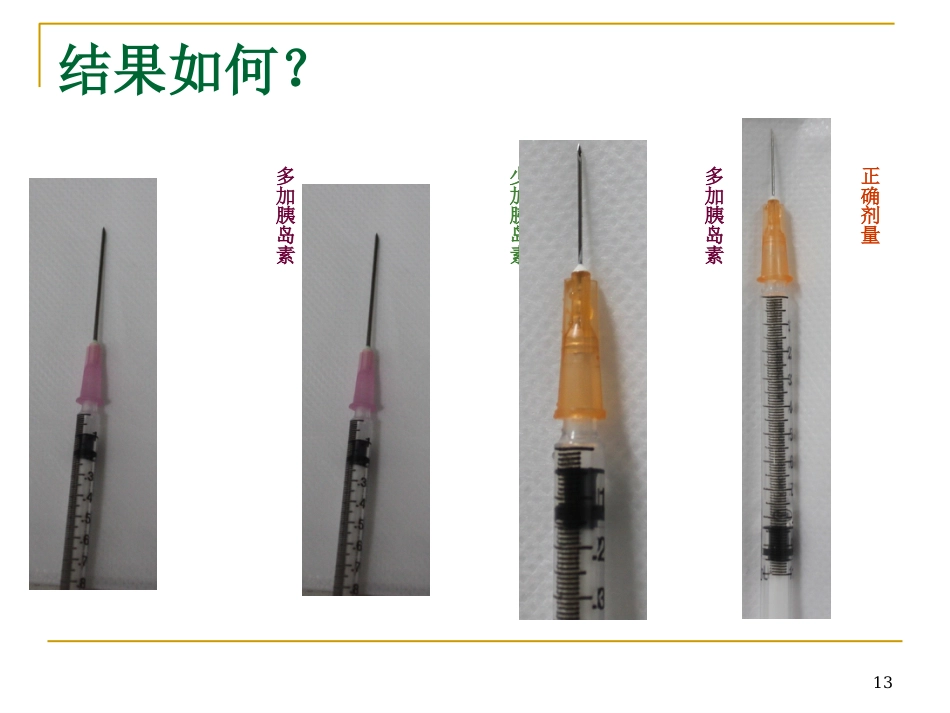 胰岛素的正确使用及注意事项ppt课件_第13页