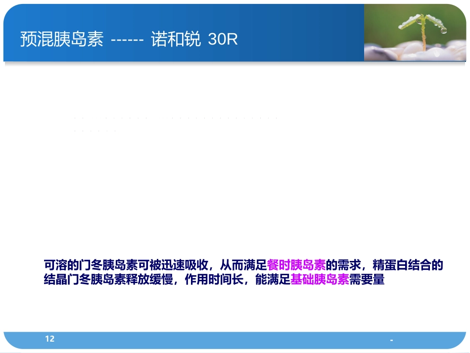 胰岛素的分类及使用方法PPT课件_第12页