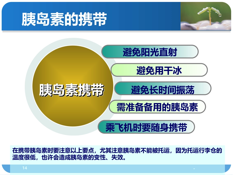 胰岛素的分类及使用方法PPT课件_第14页