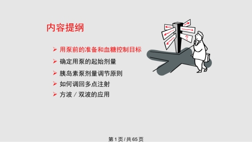 胰岛素泵剂量调节全面完整PPT课件