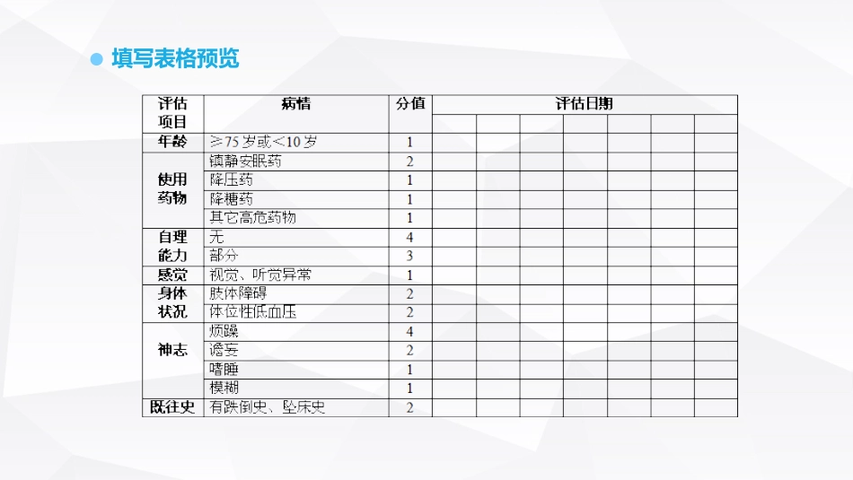 跌倒坠床压疮护理安全预防措施_第10页