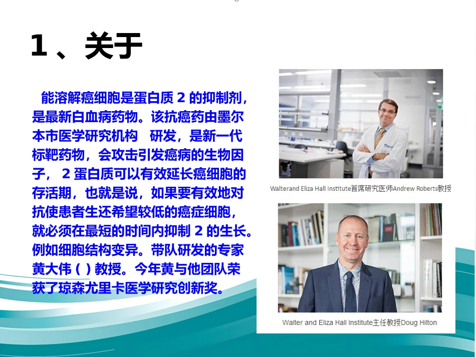 白血病治疗新药Venetoclax_第3页