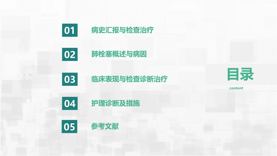 肺栓塞护理查房_第3页