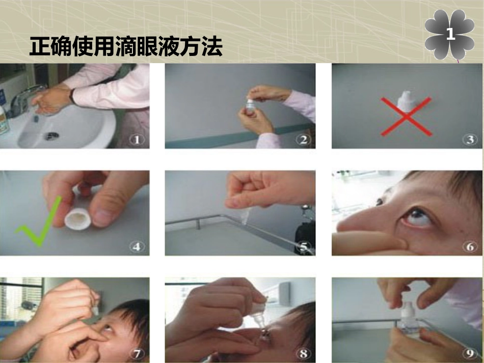 滴眼液的正确使用方法_第11页