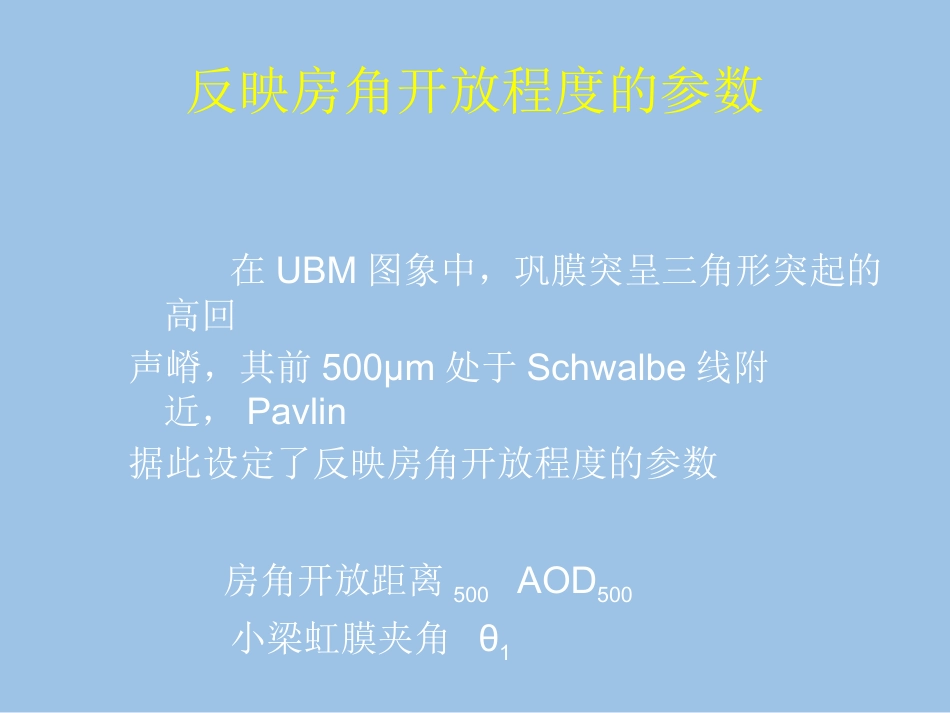 UBM在青光眼临床中应用_第15页