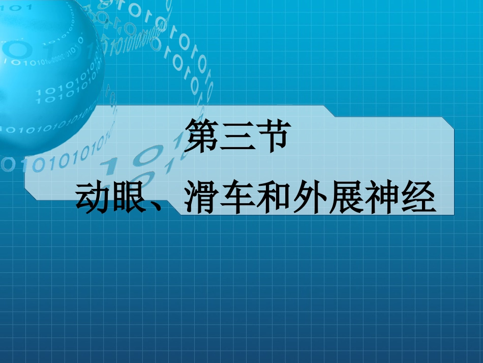 动眼,滑车和外展神经_第2页
