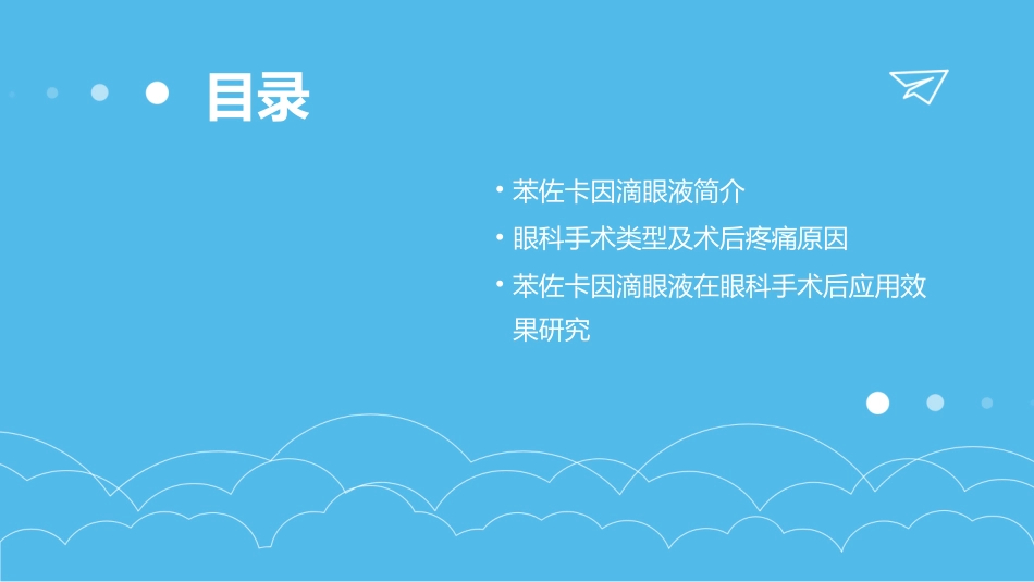 苯佐卡因滴眼液用于眼科手术后的镇痛_第2页