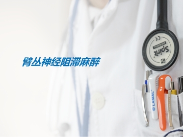 臂丛神经阻滞麻醉