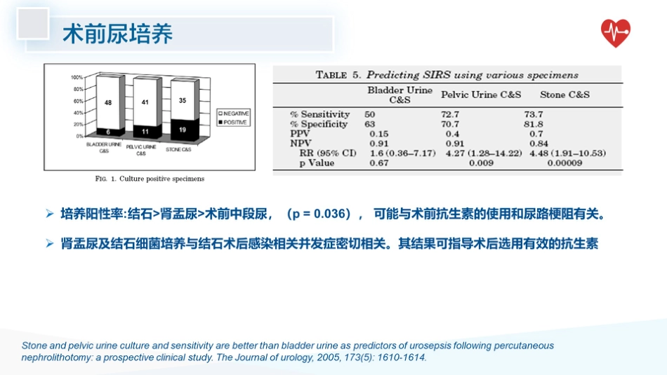 泌尿系统结石术后感染预防_第11页