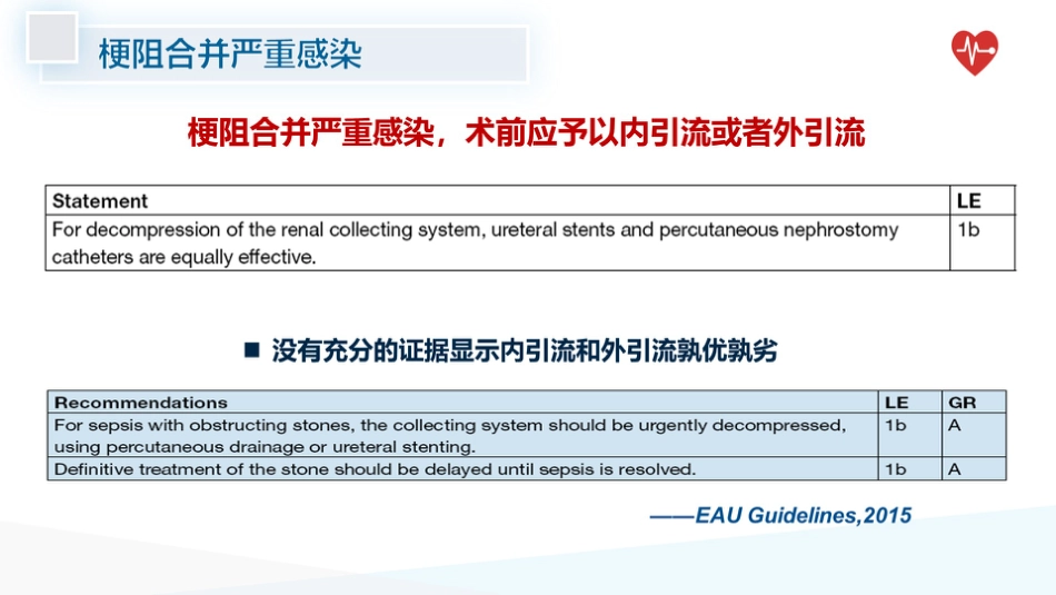 泌尿系统结石术后感染预防_第15页