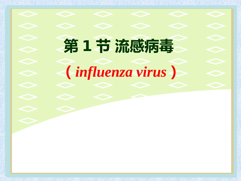 流感病毒【28页】_第3页